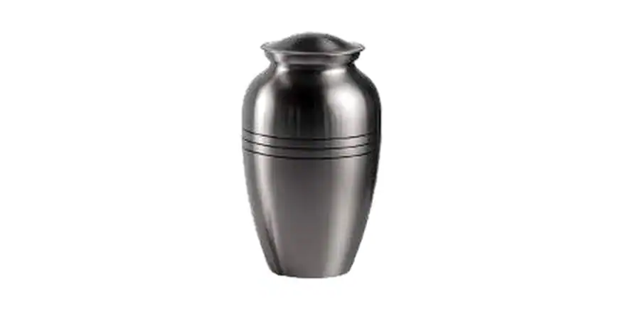 Pewter Urn (Portion)